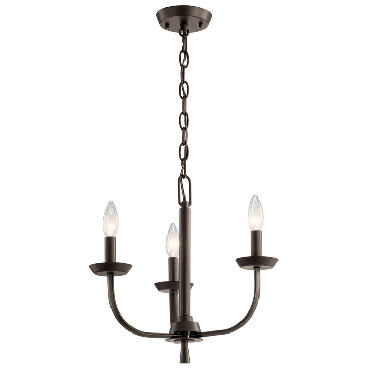 Kichler Three Light Mini Chandelier