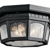 Kichler Three Light Outdoor Ceiling Mount