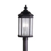 Kichler Three Light Outdoor Post Mount