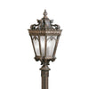 Kichler Three Light Outdoor Post Mount