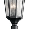 Kichler Three Light Outdoor Post Mount