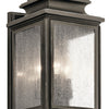 Kichler Three Light Outdoor Wall Mount