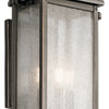 Kichler Three Light Outdoor Wall Mount