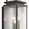 Kichler Three Light Outdoor Wall Mount