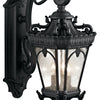 Kichler Three Light Outdoor Wall Mount