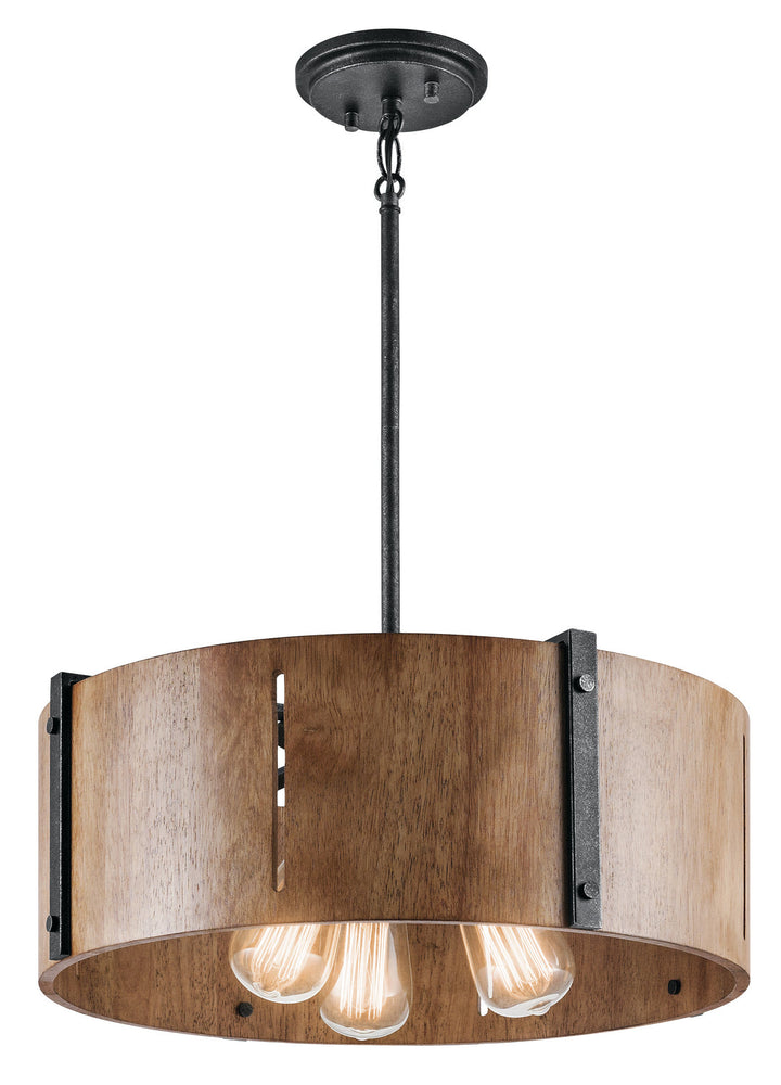 Kichler Three Light Pendant/Semi Flush Mount