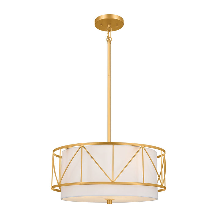 Kichler Three Light Pendant/Semi Flush