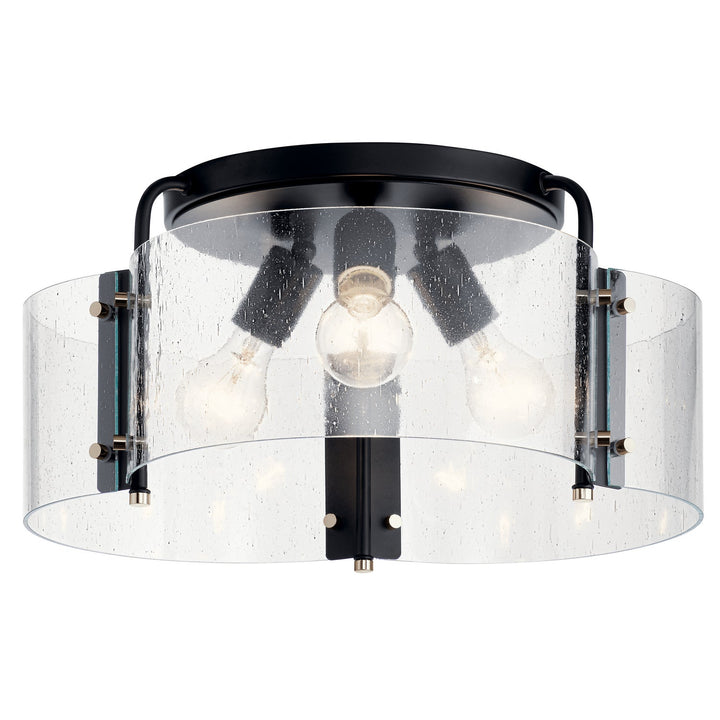 Kichler Three Light Semi Flush Mount