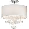 Kichler Three Light Semi Flush Mount