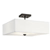 Kichler Three Light Semi Flush Mount