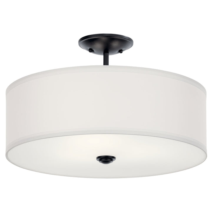 Kichler Three Light Semi Flush Mount