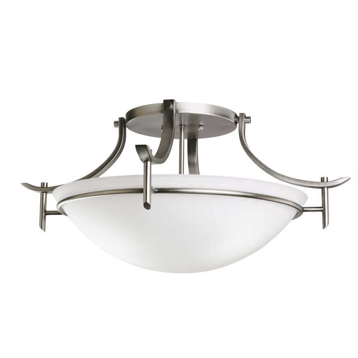 Kichler Three Light Semi Flush Mount