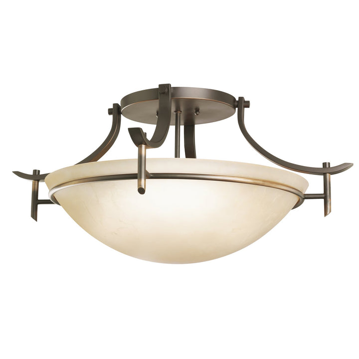 Kichler Three Light Semi Flush Mount