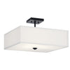Kichler Three Light Semi Flush Mount