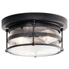 Kichler Two Light Outdoor Ceiling Mount