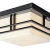 Kichler Two Light Outdoor Ceiling Mount