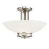 Kichler Two Light Semi Flush Mount