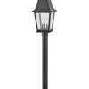 Kingston LED Post Top or Pier Mount in Black
