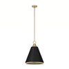 Klein Three Light Pendant in Alturas Gold