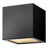 Kube LED Wall Mount in Satin Black