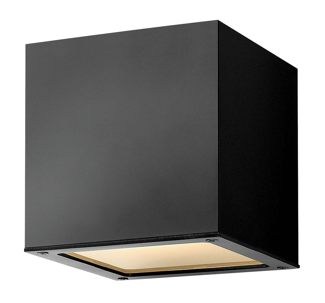 Kube LED Wall Mount in Satin Black