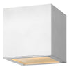Kube LED Wall Mount in Satin White
