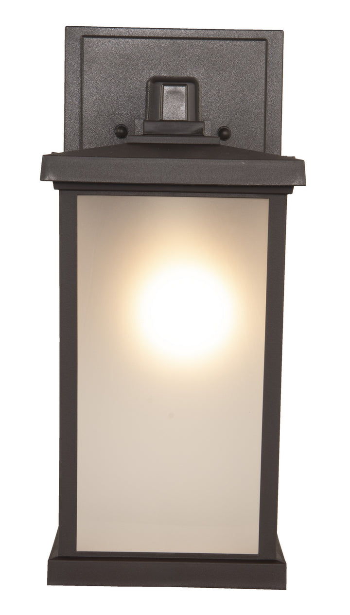 Resilience Lanterns One Light Outdoor Wall Lantern in Bronze