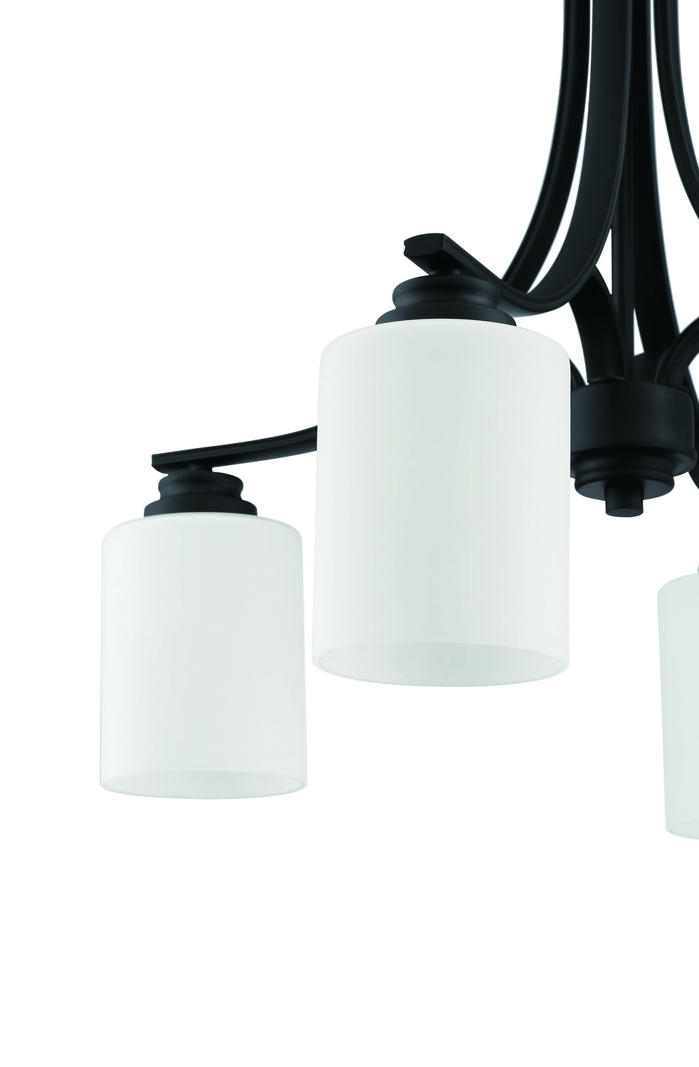 Bolden Four Light Chandelier in Flat Black