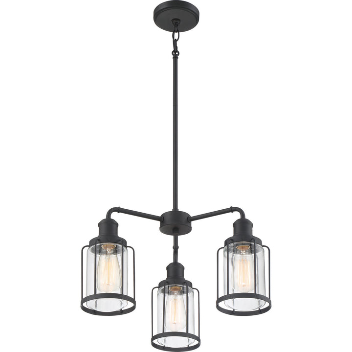 Quoizel Three Light Chandelier