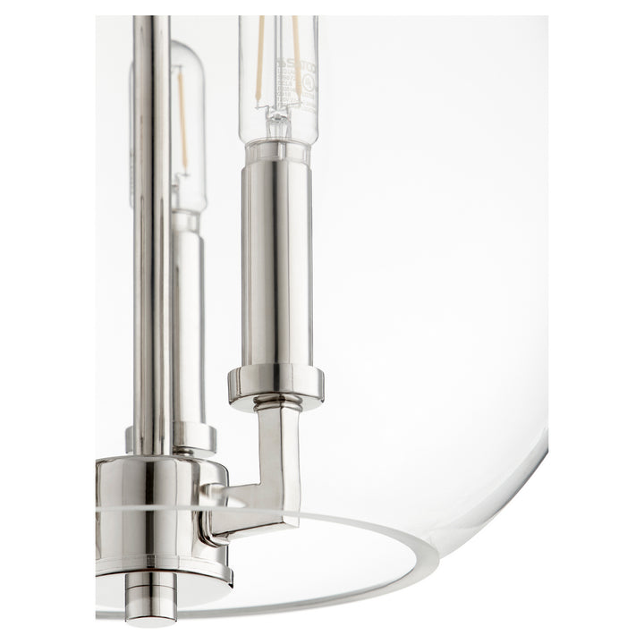 Quorum Three Light Pendant