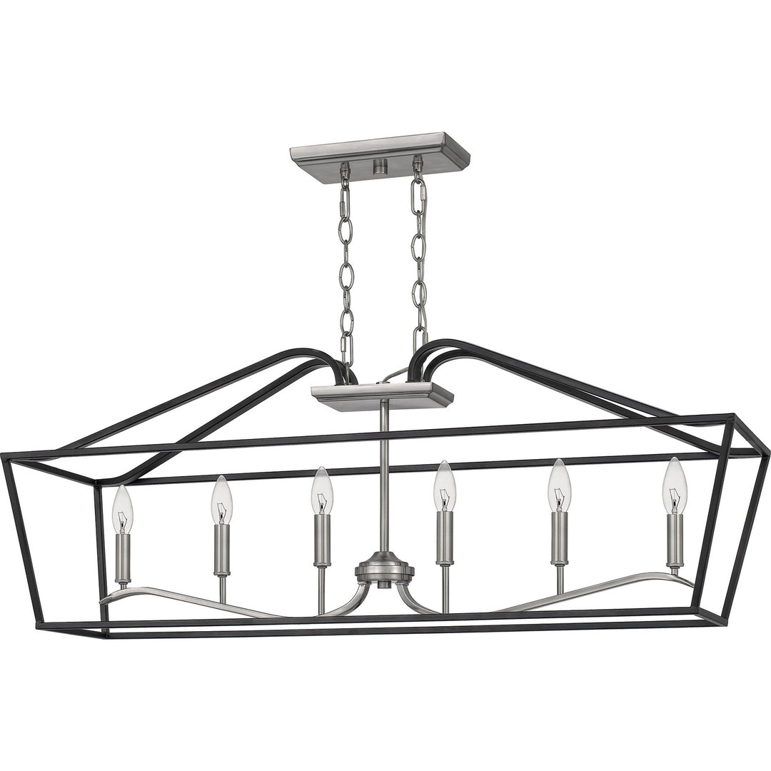 Quoizel Six Light Island Chandelier