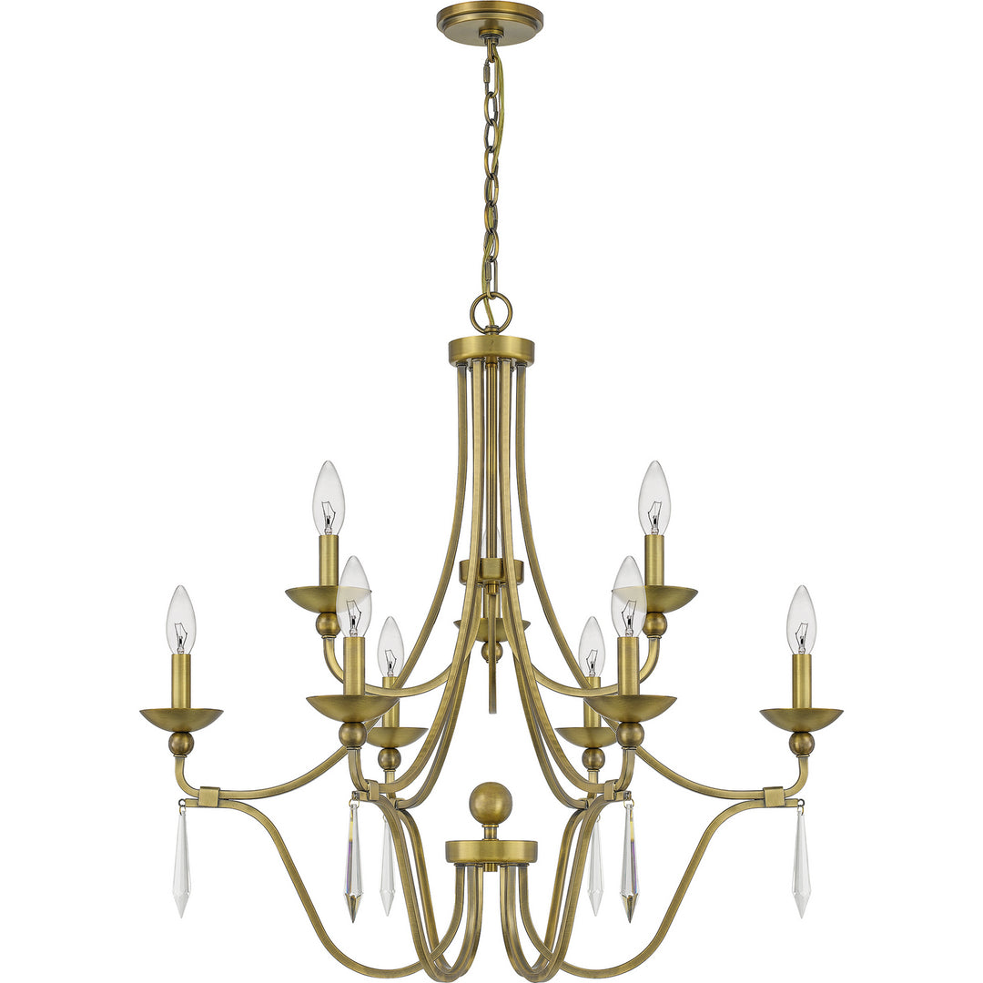 Quoizel Nine Light Chandelier