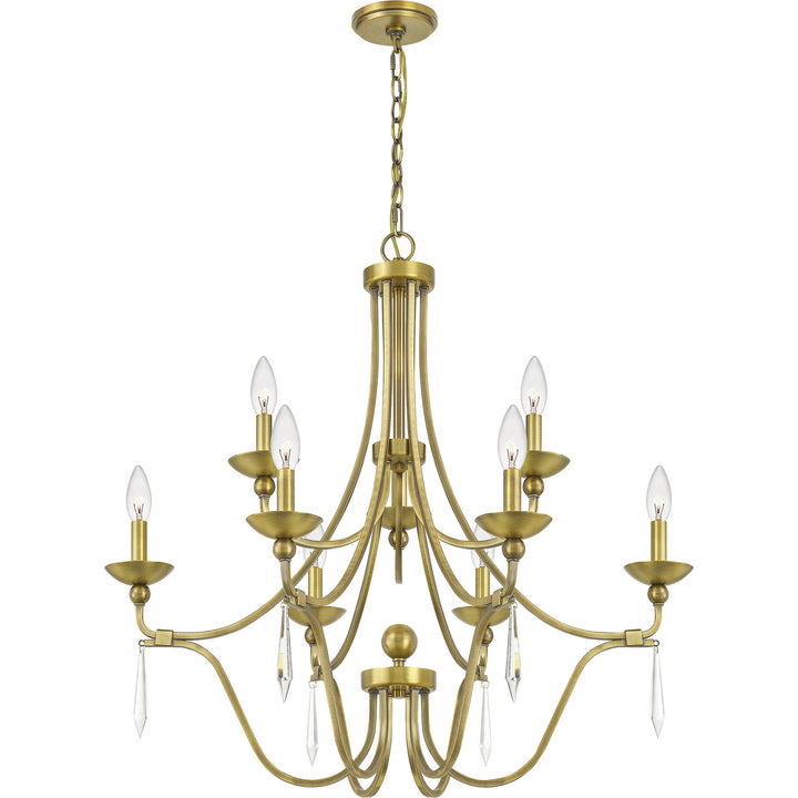 Quoizel Nine Light Chandelier