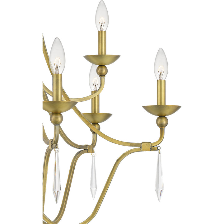 Quoizel Nine Light Chandelier