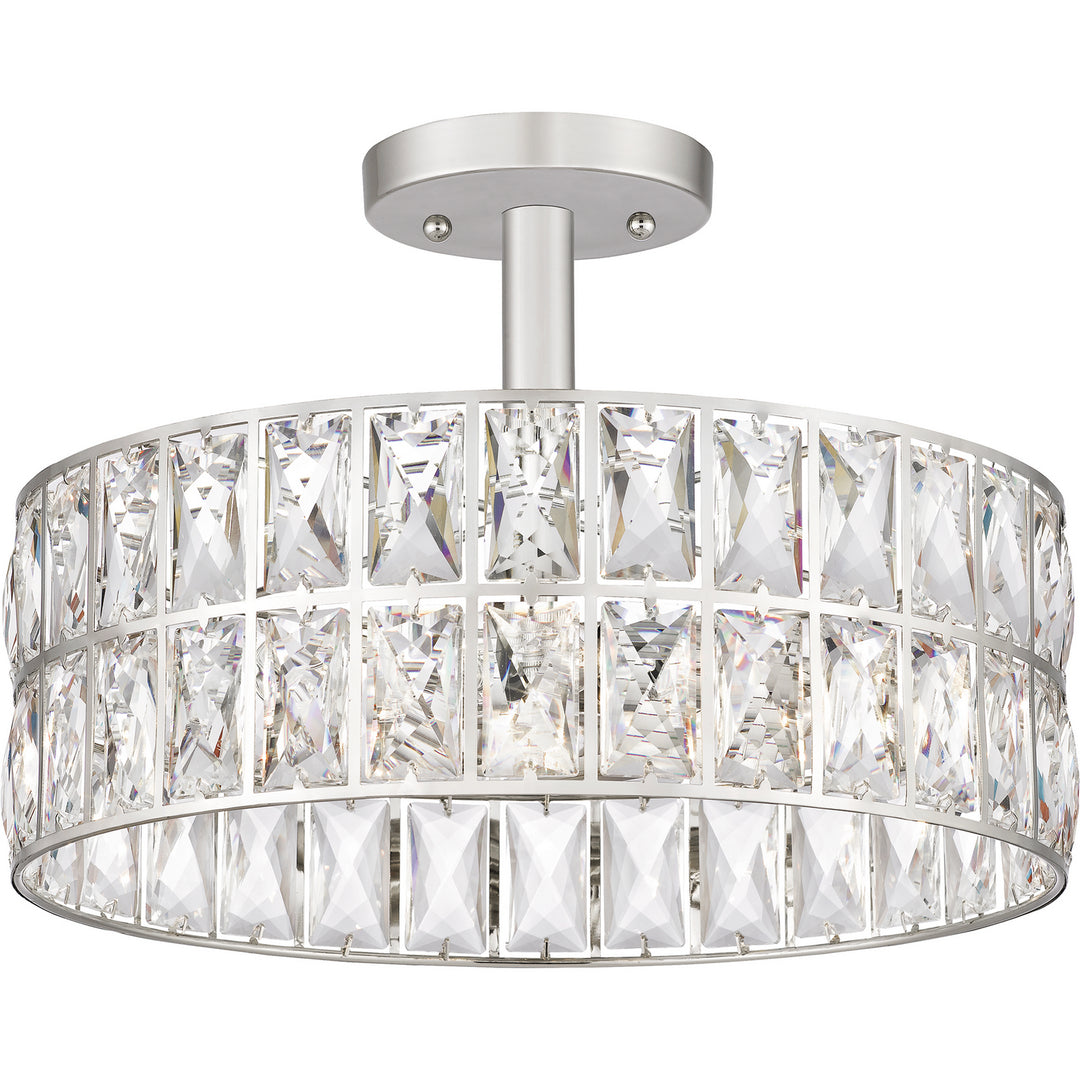 Quoizel Three Light Semi Flush Mount