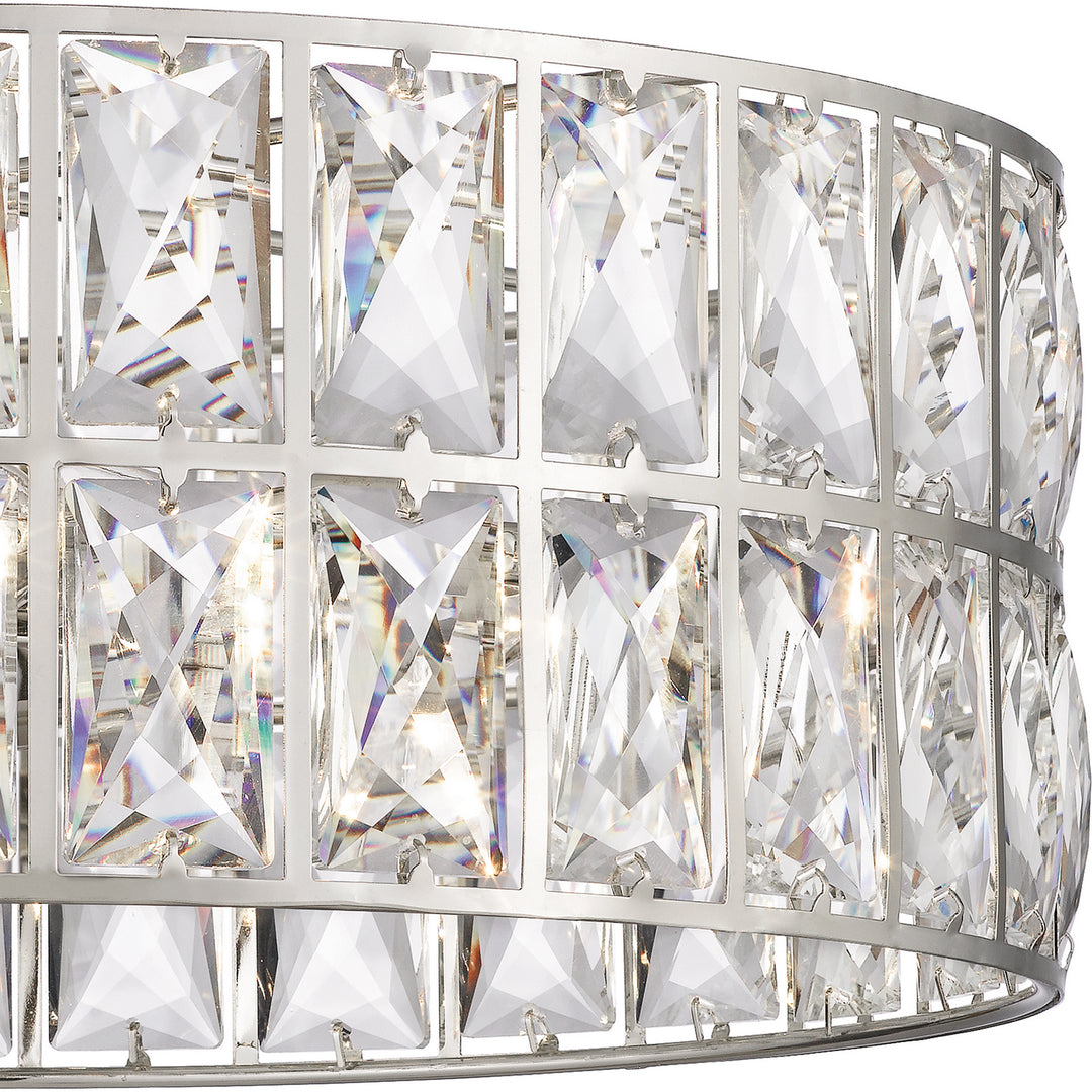 Quoizel Three Light Semi Flush Mount