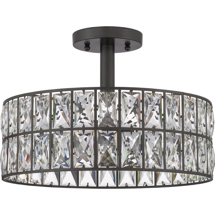 Quoizel Three Light Semi Flush Mount