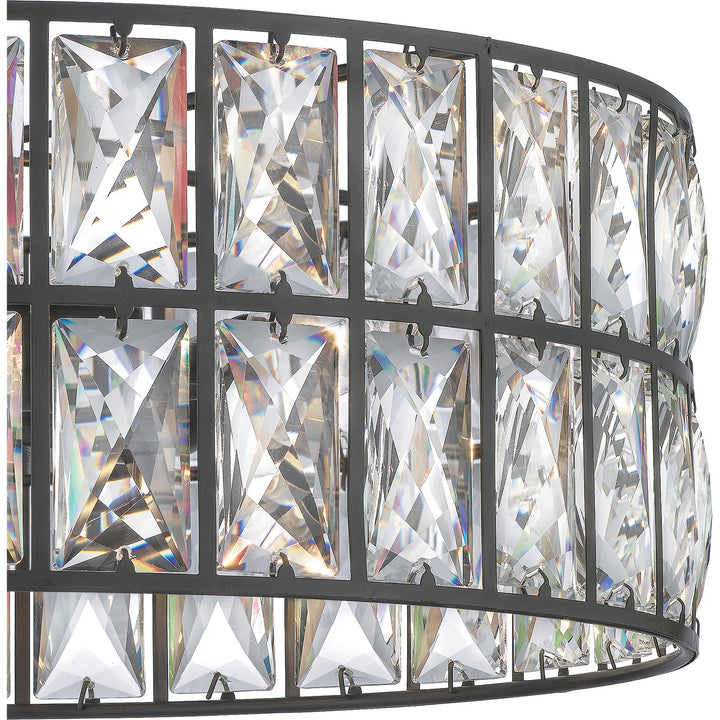 Quoizel Three Light Semi Flush Mount