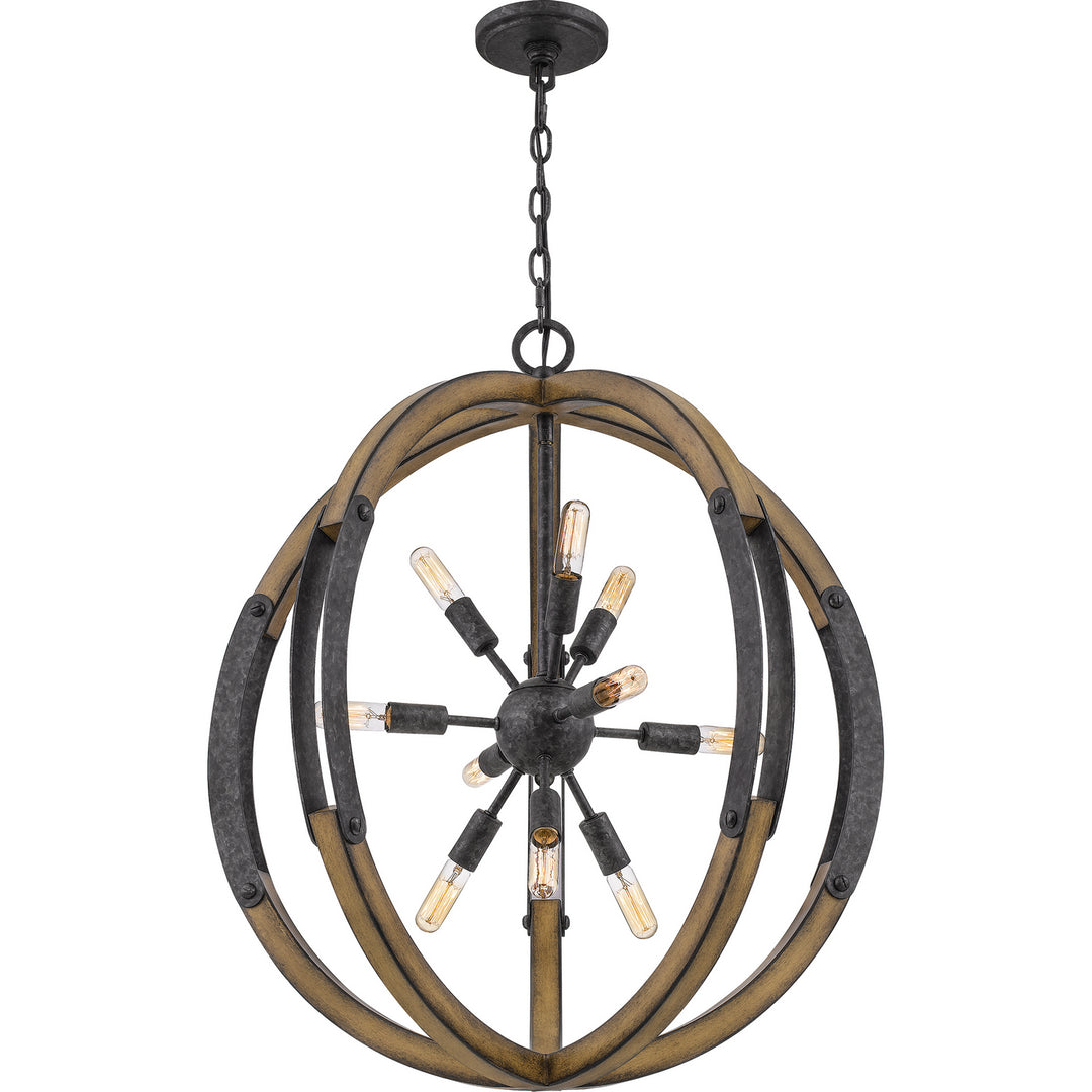 Quoizel Ten Light Pendant