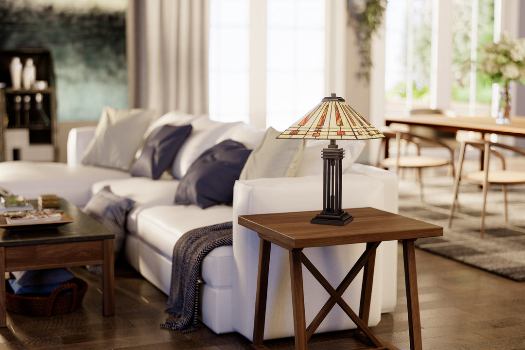 Quoizel Two Light Table Lamp