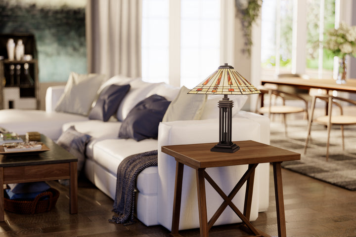 Quoizel Two Light Table Lamp