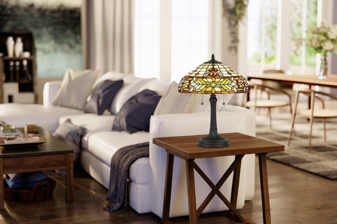 Quoizel Two Light Table Lamp