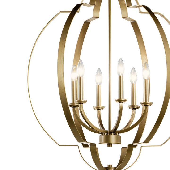 Kichler Six Light Foyer Chandelier