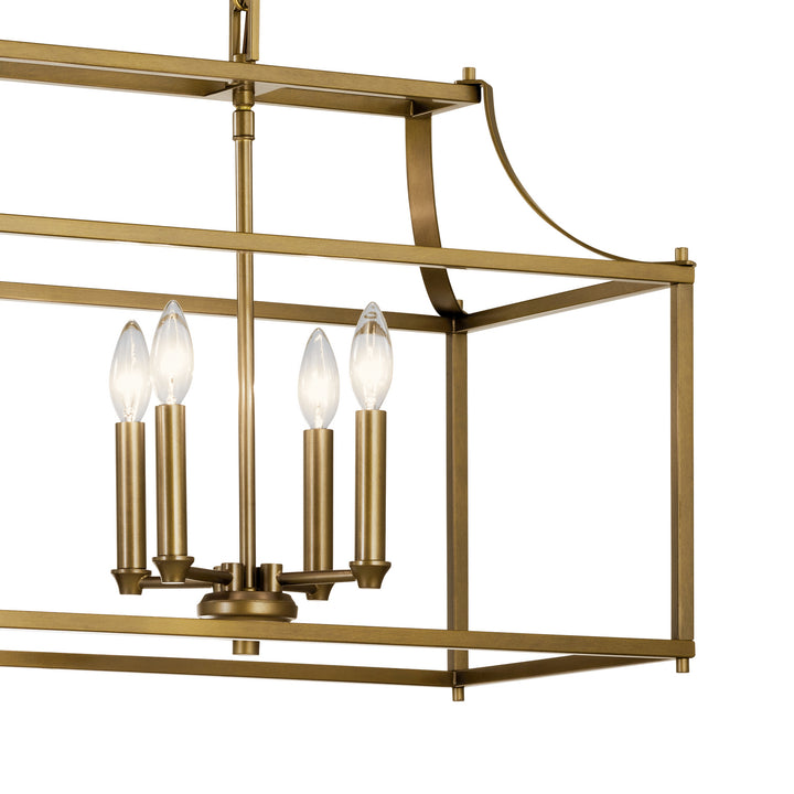 Kichler Eight Light Linear Chandelier