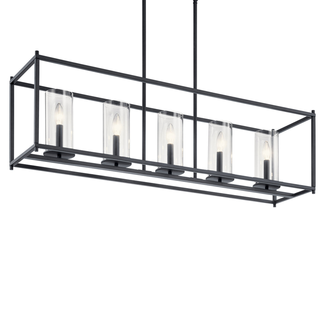 Kichler Five Light Linear Chandelier