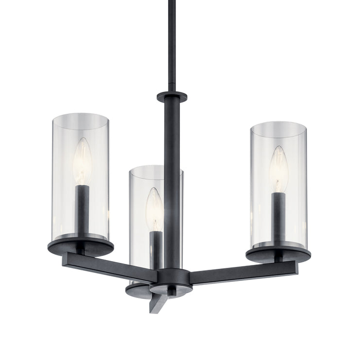 Kichler Three Light Chandelier/Semi Flush Mount