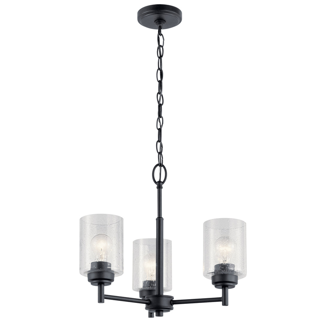 Kichler Three Light Mini Chandelier