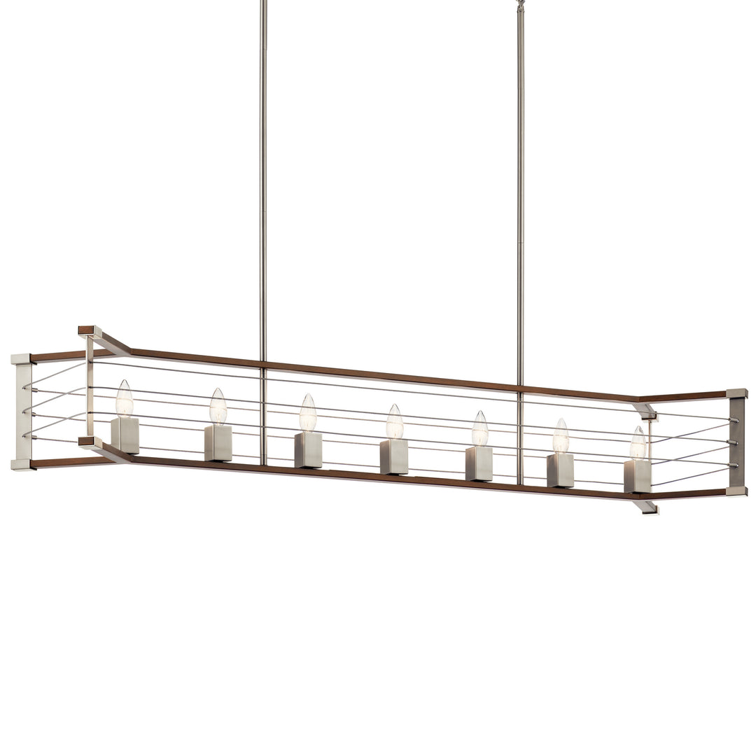 Kichler Seven Light Linear Chandelier