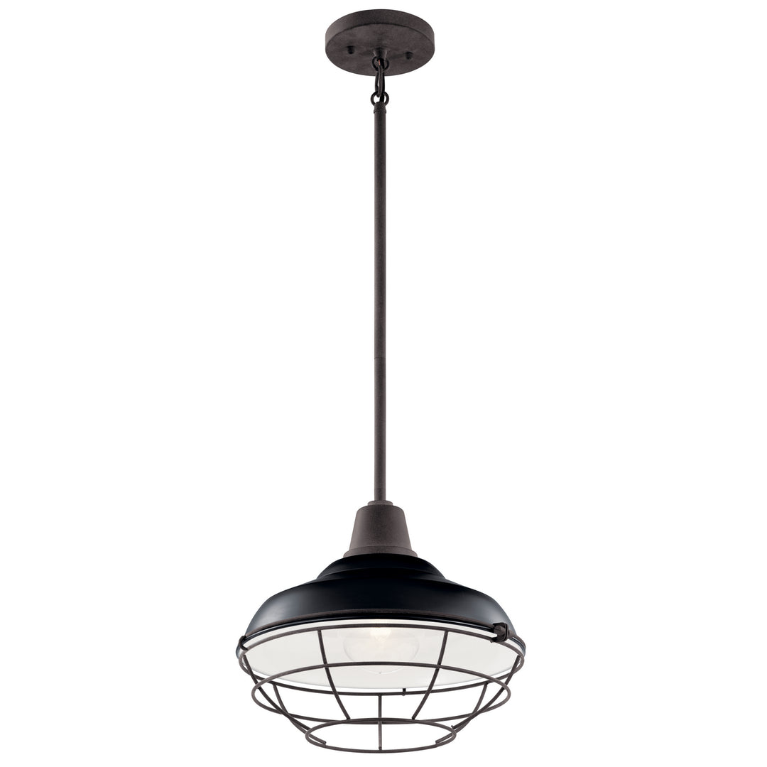 Kichler One Light Outdoor Pendant/Semi Flush Mount