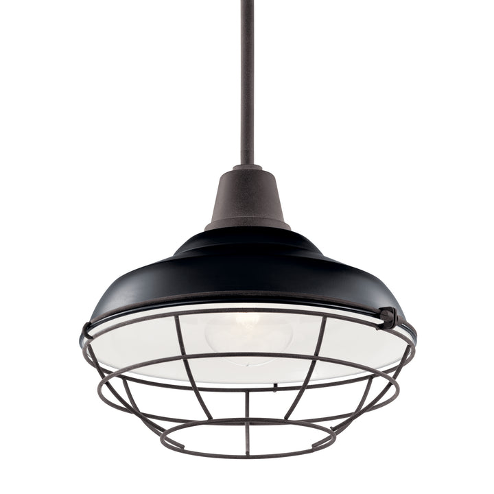 Kichler One Light Outdoor Pendant/Semi Flush Mount